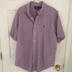 Ralph Lauren checked short sleeve shirt